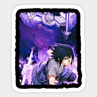 SASUKE UCHIHA MERCH VTG Sticker